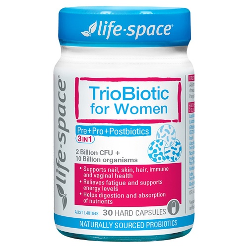 Life-Space Trio-Biotic for Women 30 Capsules