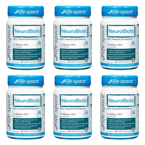 Life-Space NeuroBiotic 30 Capsules Pack of 6