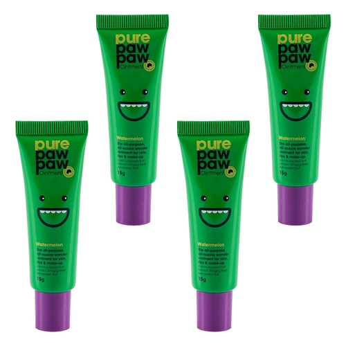 Pure Paw Paw Ointment Watermelon 15g Pack of 4