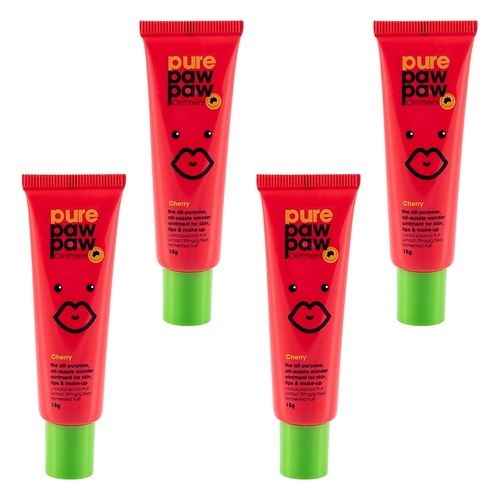 Pure Paw Paw Ointment Cherry 15g Pack of 4