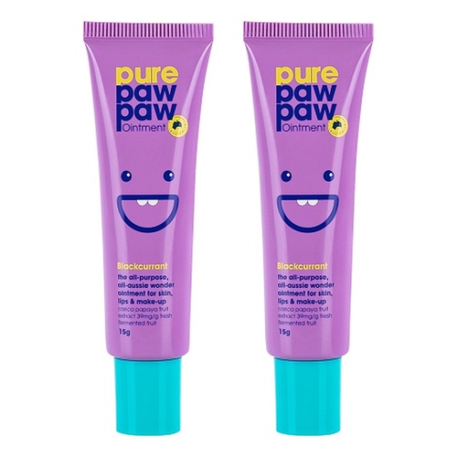 Pure Paw Paw Blackcurrant Ointment 15g Pack of 2