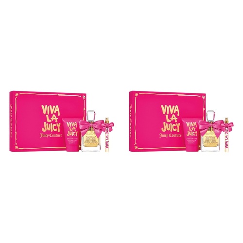 Juicy Couture Viva La Juicy 3 Piece Set 100mL Pack of 2