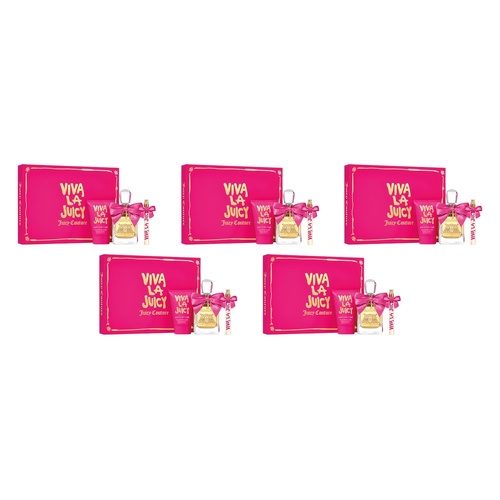 Juicy Couture Viva La Juicy 3 Piece Set 100mL Pack of 5