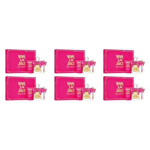 Juicy Couture Viva La Juicy 3 Piece Set 100mL Pack of 6