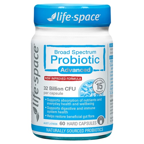 Life-Space Broad Spectrum Probiotic Advanced 60 Capsules
