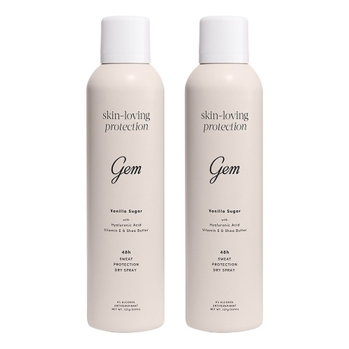 GEM Vanilla Sugar Antiperspirant 127g Pack of 2