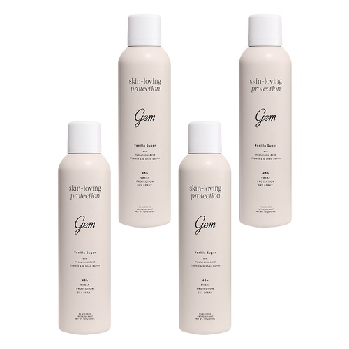 GEM Vanilla Sugar Antiperspirant 127g Pack of 4
