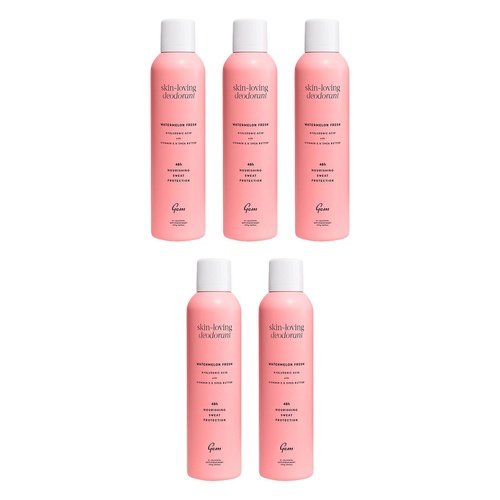 GEM Skin-Loving Deodorant Watermelon Fresh 207mL Pack of 5