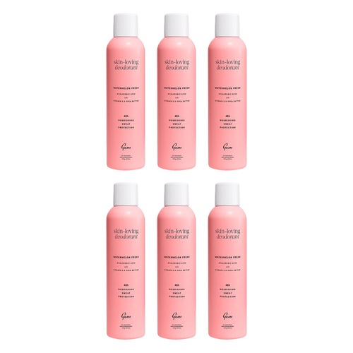 GEM Skin-Loving Deodorant Watermelon Fresh 207mL Pack of 6
