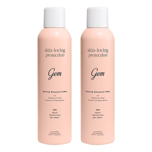 GEM Skin Loving Deodorant Roasted Almond & Toffee 207mL Pack of 2
