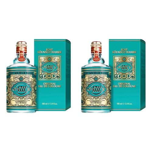 4711 Original Eau De Cologne Natural Spray 100mL Pack of 2