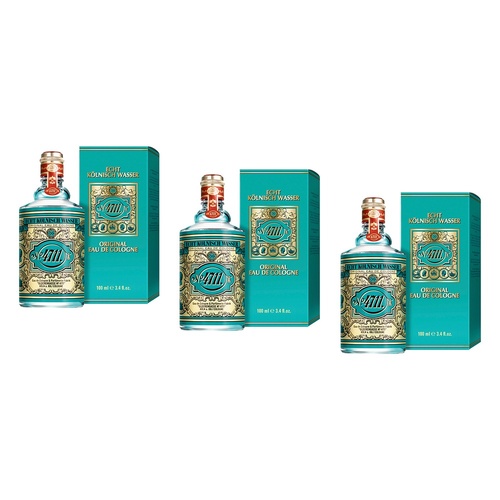4711 Original Eau De Cologne Natural Spray 100mL Pack of 3