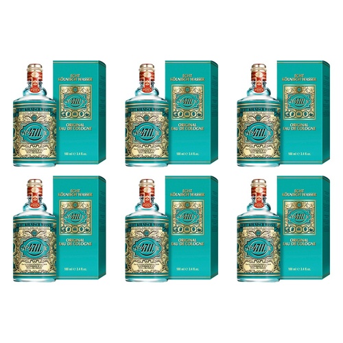 4711 Original Eau De Cologne Natural Spray 100mL Pack of 6