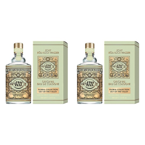 4711 Original Eau De Cologne Floral Lily of the Valley 100mL Pack of 2