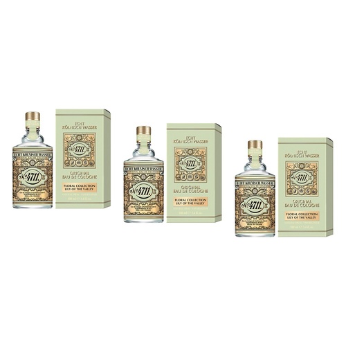 4711 Original Eau De Cologne Floral Lily of the Valley 100mL Pack of 3
