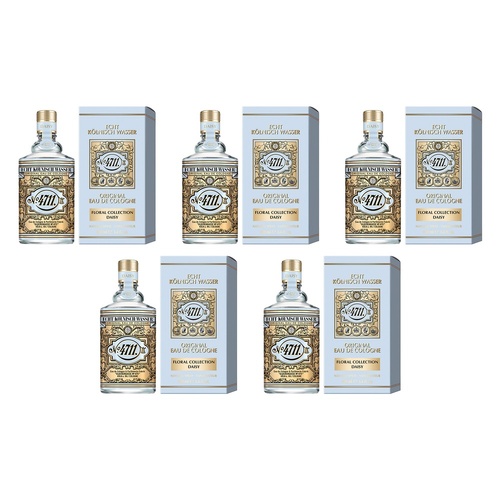 4711 Original Eau De Cologne Floral Daisy Natural Spray 100mL Pack of 5