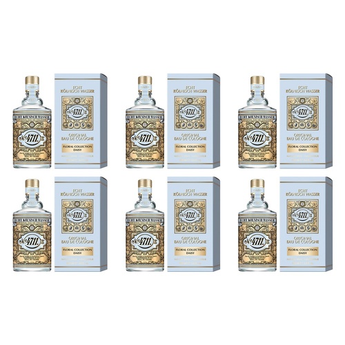 4711 Original Eau De Cologne Floral Daisy Natural Spray 100mL Pack of 6
