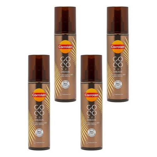 Carroten Everyday Moisturising Suncare Milk SPF 50+ 200mL Pack of 4