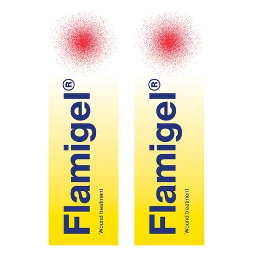 Flamigel Burn Treatment 50g Pack of 2