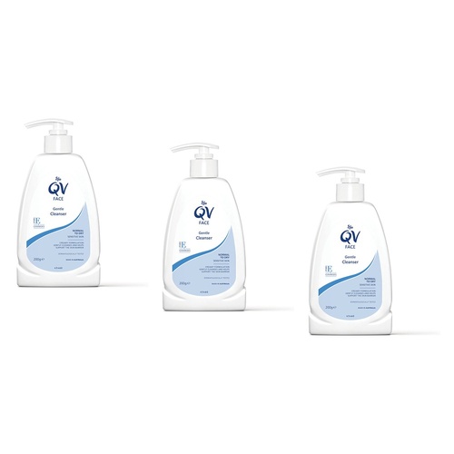 Ego Gentle Facial Cleanser for Sensitive Skin 200g Pack of 3