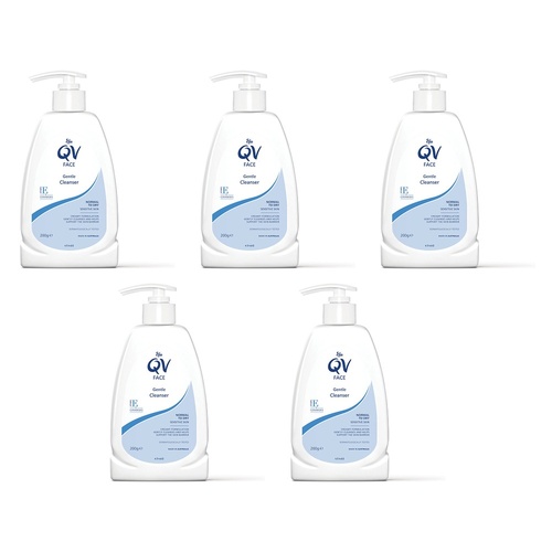 Ego Gentle Facial Cleanser for Sensitive Skin 200g Pack of 5