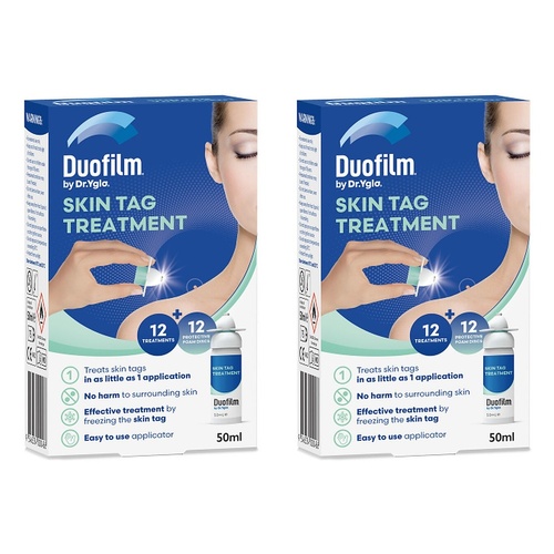 Duofilm by Dr. Yglo Skin Tag Treatment 50mL Pack of 2