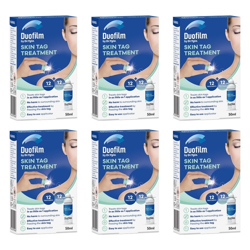 Duofilm by Dr. Yglo Skin Tag Treatment 50mL Pack of 6