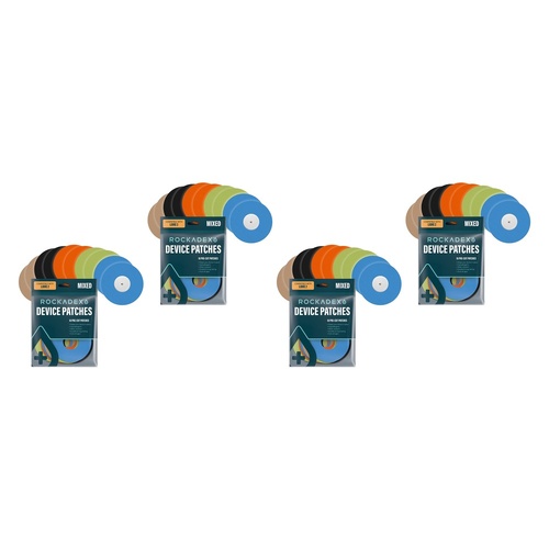 Rockadex Freestyle Libre Patches Mixed 10 Pack Bundle of 4
