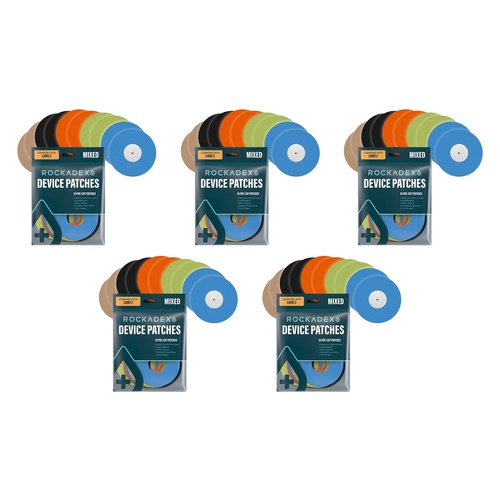Rockadex Freestyle Libre Patches Mixed 10 Pack Bundle of 5