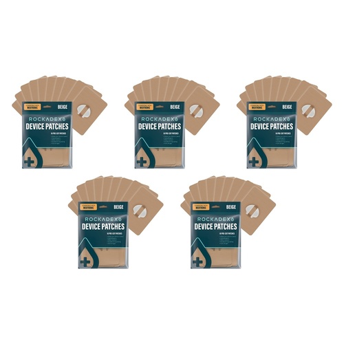 Rockadex Medtronic Patches Beige 10 Pack Bundle of 5