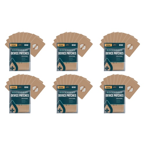 Rockadex Medtronic Patches Beige 10 Pack Bundle of 6
