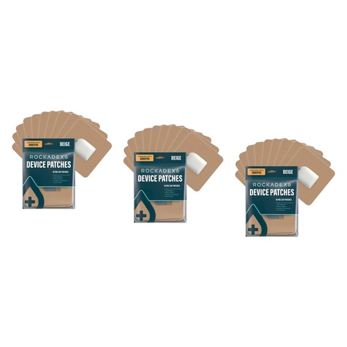 Rockadex Omnipod Patches Beige 10 Pack Bundle of 3