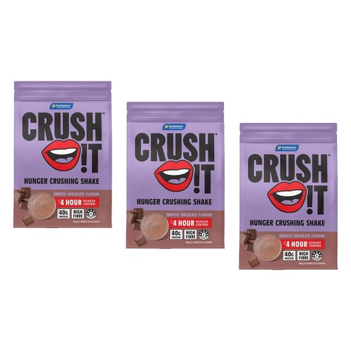 Crush It Shake Chocolate 780 Grams Pack of 3