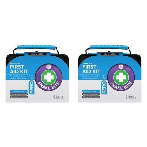 Aerokit Snake Bite Kit Softpack Black Pack of 2