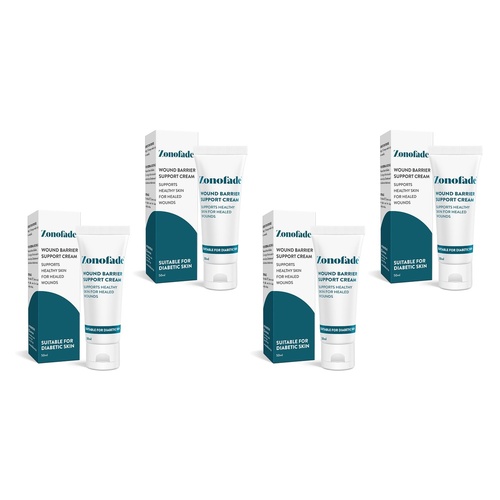 Zonofade Wound Barrier Cream 50ml Pack of 4