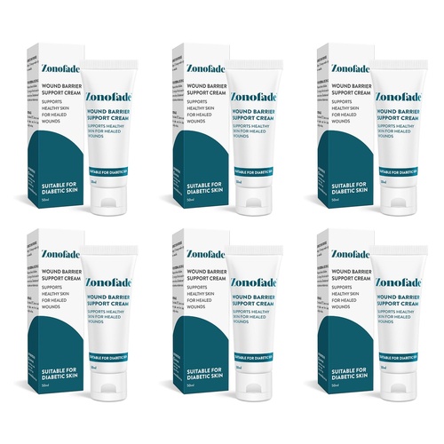Zonofade Wound Barrier Cream 50ml Pack of 6