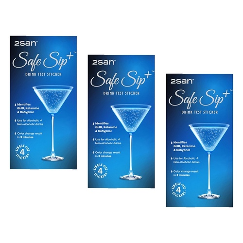 2San Safesip Plus 4 Pack Bundle of 3