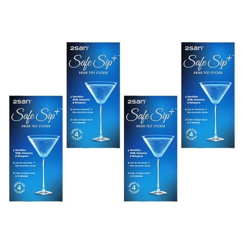 2San Safesip Plus 4 Pack Bundle of 4