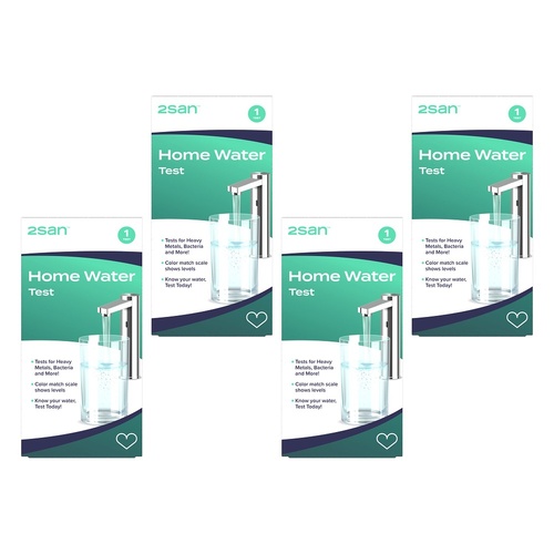 2San Home Water Test Pack of 4