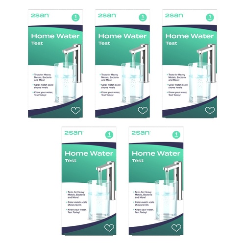 2San Home Water Test Pack of 5