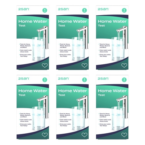 2San Home Water Test Pack of 6