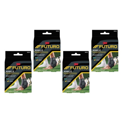Futuro Performance Ankle Support Adjustable Pack of 4