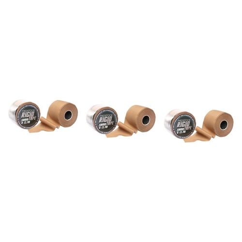 Medstock Rigid Strapping Tape Tan 50mm x 13.7m Pack of 3