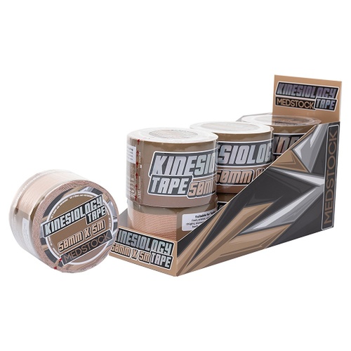 Medstock Kinesiology Tape Beige, 5m Roll