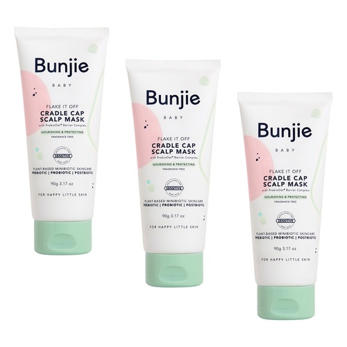 Bunjie Cradle Cap Scalp Mask 90g Pack of 3