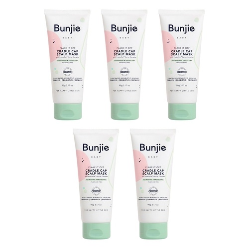 Bunjie Cradle Cap Scalp Mask 90g Pack of 5