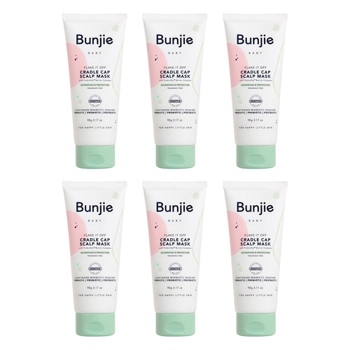 Bunjie Cradle Cap Scalp Mask 90g Pack of 6