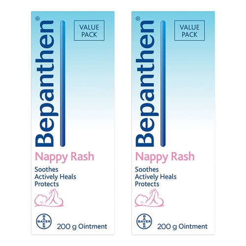 Bepanthen Nappy Rash Ointment 200g x 3 Bundle of 2