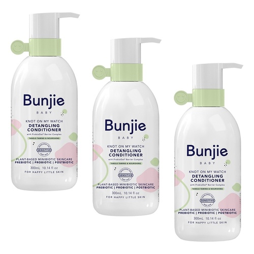 Bunjie Detangling Conditioner 300mL Pack of 3