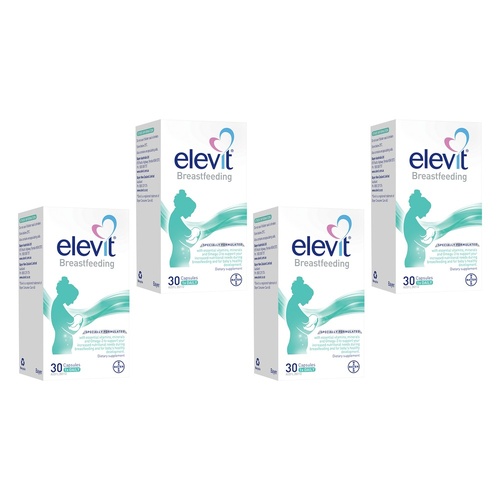 Elevit Breastfeeding 30 Capsules Pack of 4